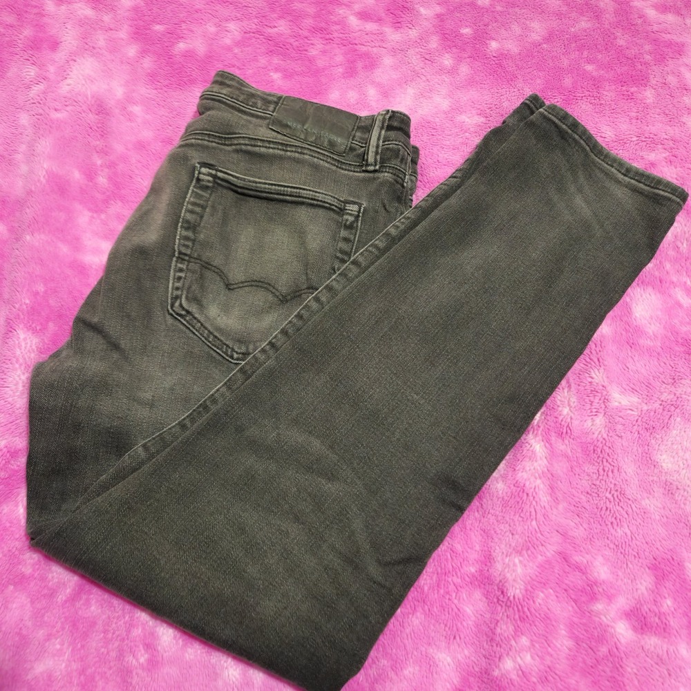 American Eagle Mens Slim Fit Jeans Dark Wash Next Level Flex‎ Size 34x32 Denim